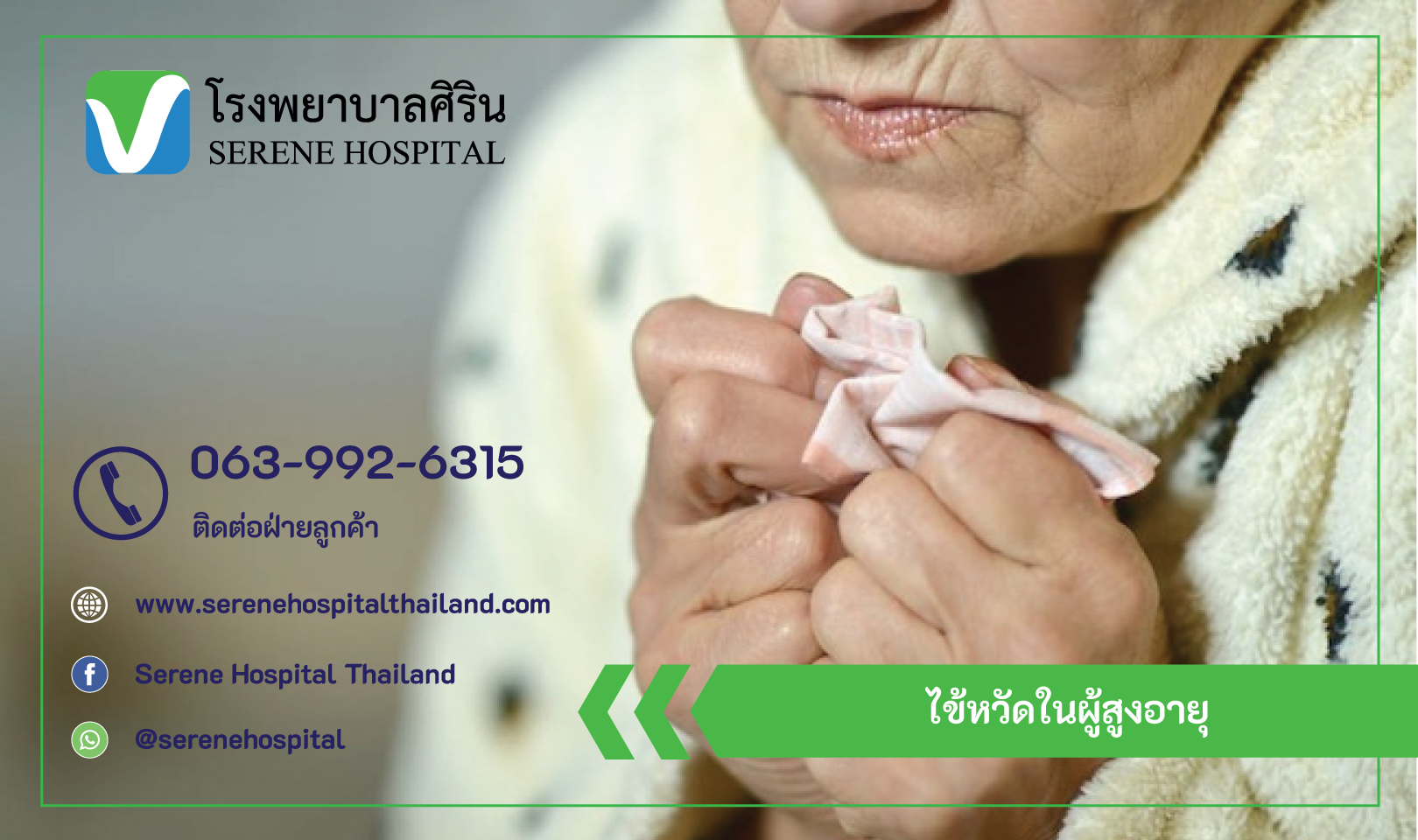 ไข้หวัดในผู้สูงอายุ